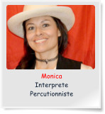 Monica Interprete Percutionniste